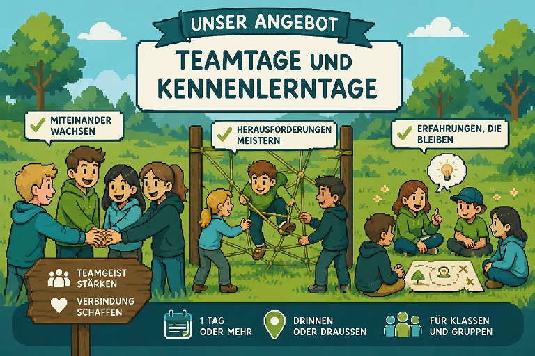 Teambuilding Angebot von Teamkiste